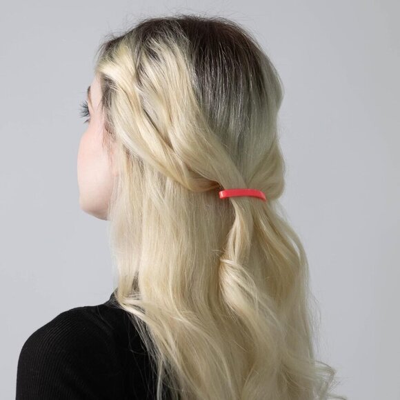 Hair Barrettes Clips Set Medium Plastic Dome Styling Accessories for Girls Women main image 2